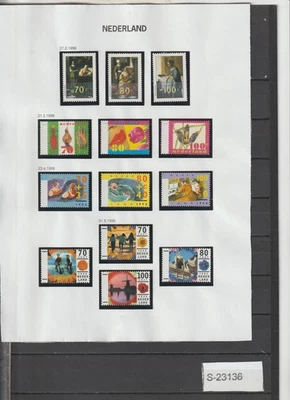 Netherlands MNH collection of 1996 S-23136 - Image 1 of 4
