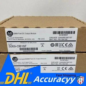 New AB 5069-OB16F Compact I/O 24V DC Output Module 5069OB16F US Free Tax - Picture 1 of 3