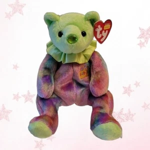 ⭐️🎉 AUGUST 🎉⭐️ 2001 TY Birthday Beanie Baby - Neu mit Etikett - Bild 1 von 5