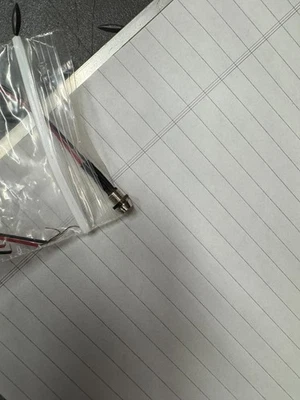 un par de diodos de luz indicadora ámbar 1/4" 12v Foto 1 de 2