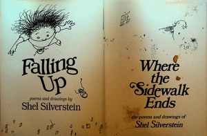 Shel Siverstein HC DJ Lot of 3 Books Sidewalk Ends Giving Tree Falling Up - Bild 1 von 2