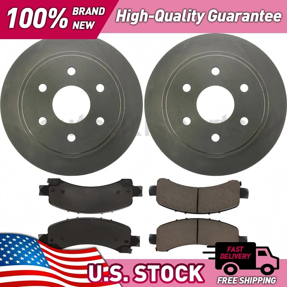 Kit de actualización de freno de disco de piezas centradas traseras para Chevrolet Express 2500 2003-2006 Foto 1 de 1