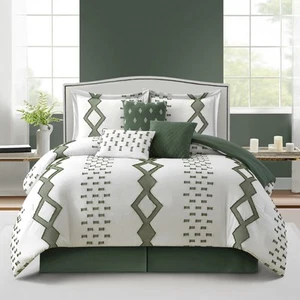 Nanshing Lucien 7 Piece Geometric Comforter Set vPuqpD3zPtynqrHh7OVy0QsTD8mU7mBs - Picture 1 of 5