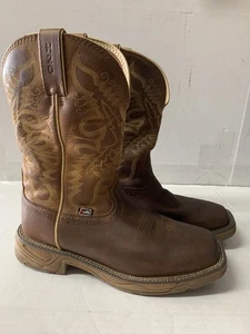 Justin Original Workboots Oil/slip Resistant Waterproof Work  Women 9.5B-GOOD! - Picture 1 of 10