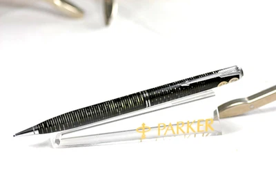 LÁPIZ PARKER VACUMATIC SENIOR RAYAS CON PEGATINAS 5"" DE LARGO Foto 1 de 4