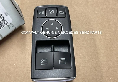Mercedes Benz SLK300 SLK350 SLK55 AMG 2012-2016 Window Switch OE 17290571009107 - Image 1 of 3