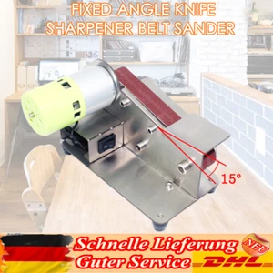 Profi Bandschleifmaschine Bandschleifer Messerschärfer 895 Motor 4000-9000RPM - Bild 1 von 14