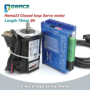 【DE】3 juegos de servomotor de circuito cerrado Nema23 2N.m 76 mm + controlador híbrido HSS57 CNC 50 V - Imagen 1 de 9