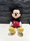 Retro Disney Mickey Mouse 9 Inch Tall Plush Soft Toy