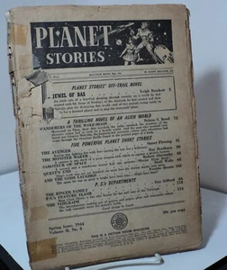 Planet Stories - Spring 1944 - pulp - Leigh Brackett - Ray Bradbury - Picture 1 of 1