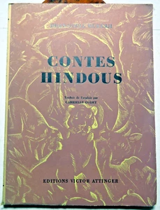 INDE/CONTES HINDOUS/DHAN GOPAL MUKERJI/30ILLS DE WIESES/ED V.ATTINGER/VERS 1950 - Picture 1 of 2