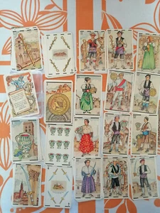 Baraja aragonesa trajes arquitectura monedas artesania carte Aragonesi monete + - Imagen 1 de 2
