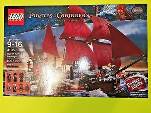LEGO PIRATES QUEEN ANNE'S REVENGE 4195 SHIP RARE LIMITED RETIRED DISNEY - Picture 1 of 18