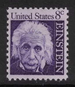 Scott 1285- Albert Einstein, Prominent Americans Series- MNH 8c 1966- mint stamp - Picture 1 of 1