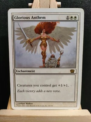 Glorious Anthem - Eighth Edition - Rare - Played (see pics) MTG - Image 1 of 3