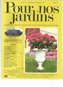 POUR NOS JARDINS N°17 GEL / ETIOLAGE PISSENLITS / PLANTES VIVACES / CONS. POMMES - Photo 1/1