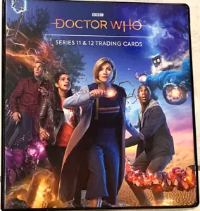 Album raccoglitore carte collezionabili Doctor Who serie 11 e 12 con carta promozionale P3 Renonhouse - Foto 1 di 5