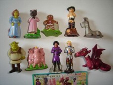 SHREK 3 THE THIRD 2007 KINDER SURPRISE FIGURES SET -  FIGURINES COLLECTIBLES