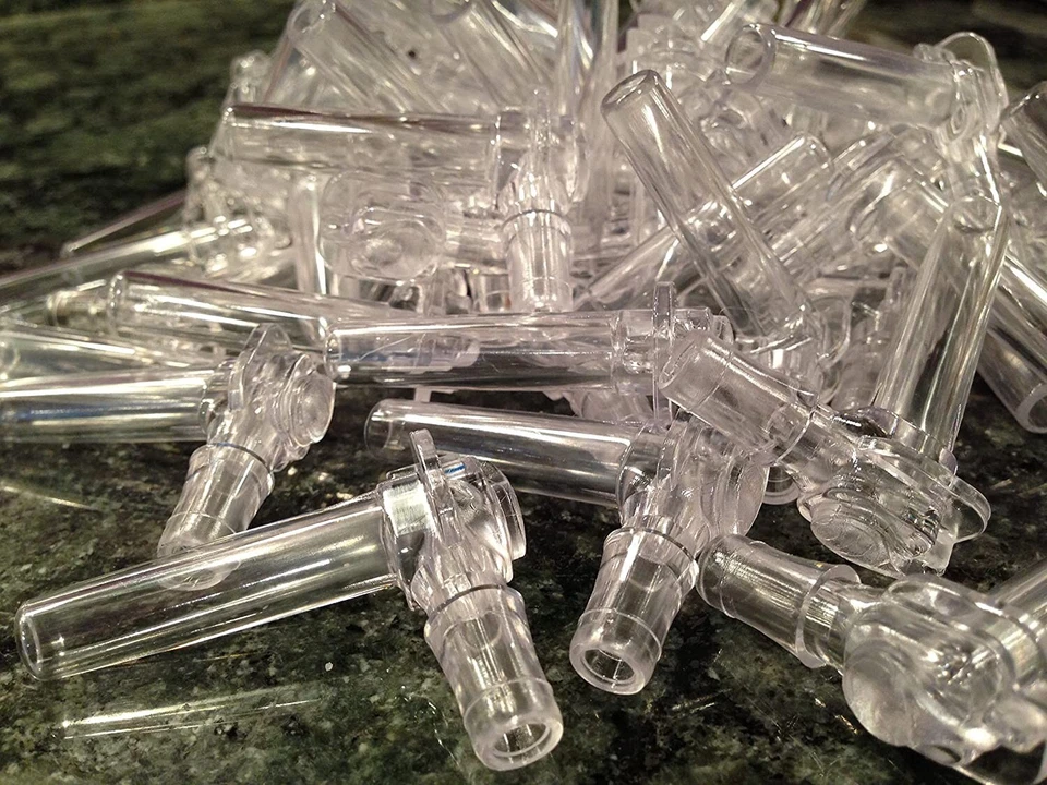 50 nuevos grifos de árbol de arce transparente, caños, derrames 5/16" para savia de jarabe ¡ENVÍO GRATUITO! Foto 1 de 1