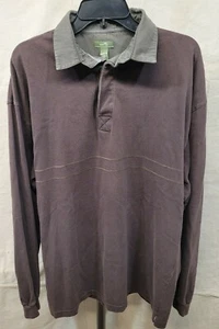Horny Toad, Large L, 3 Button, Long Sleeve, Violet, Shirt with 3 Button Collar - Picture 1 of 11
