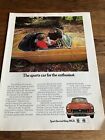 Original 1970 Mg Mgb Roadster Magazine Advert Frame Ready Wall Art Man Cave A4
