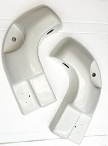Bisel de fibra de vidrio ligero arco y muelle pontón derecha e izquierda - Imagen 1 de 5