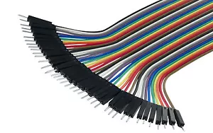 40 Stck. Dupont Kabel M-F, M-M, F-F Jumper Brotbrett Draht GPIO Band Pi Arduino - Bild 1 von 5