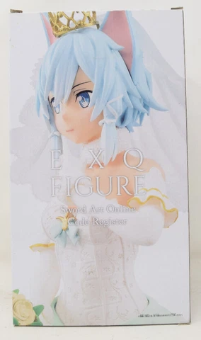 EXQ Figure Sword Art Online Code Register Wedding Sinon Banpresto NIB Cover