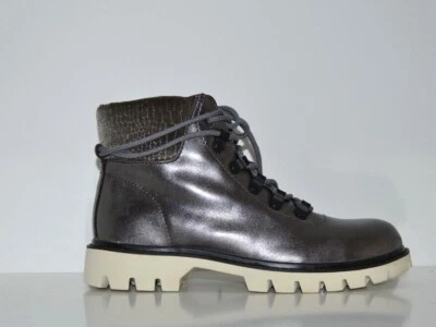 50% SALDI POLACCHINO CATERPILLAR DONNA IN PELLE COLORE ARGENTO ART. P310581 - Immagine 1 di 4