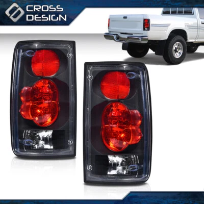 Par de luces de freno traseras con bombillas aptas para camioneta Toyota 1989-1995 Foto 1 de 4