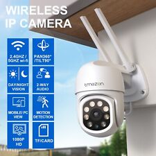5G Wireless Camera  WIFI outdoor CCTV HD PTZ Smart Home Security IR Cam 1080P