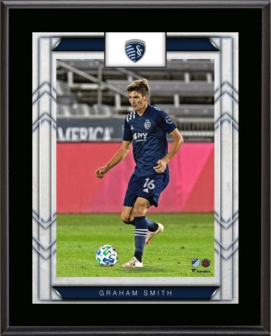 Graham Smith Sporting Kansas City 10.5" x 13" Player Plaque Cover