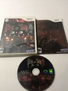 The House of the Dead 2 & 3 Return (Nintendo Wii, 2008) Complete. Tested. - Picture 1 of 11
