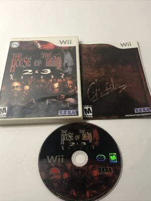 The House of the Dead 2 & 3 Return (Nintendo Wii, 2008) Complete. Tested. - Image 1 of 4