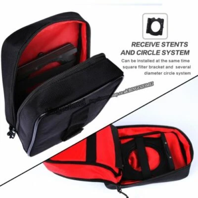 ZOMEI Bolsa de Filtro de 16 Ranuras Estuche de Nylon Cartera Bolsa Cámara Filtro Bolsillo Almacenamiento Foto 1 de 4