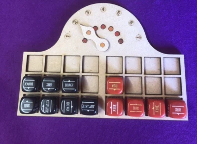 Bolt Action Turn Tracker And Dice Graveyard For Warlord Games, Konflikt 47