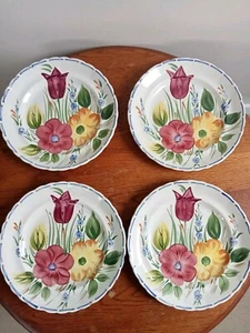 4 X Breakfast / Salad Plates 9" (23 cm) -Solian Ware Soho Pottery 540 - Picture 1 of 7