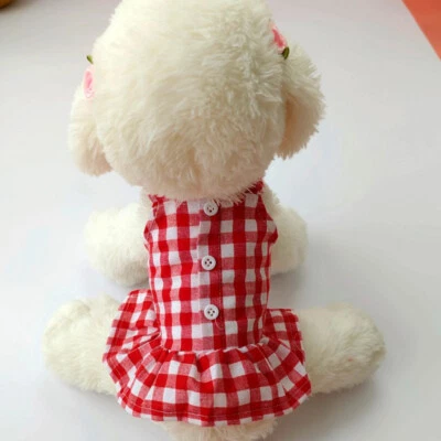 Pet Clothes Cat Dog Skirt Pet Dress Cotton Puppy Chihuahua Princess Dress ⇓ - Image 1 of 4