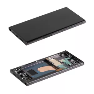 Display OLED più piccolo touch screen LCD per Samsung Galaxy S23 Ultra S918U/W nero - Foto 1 di 7