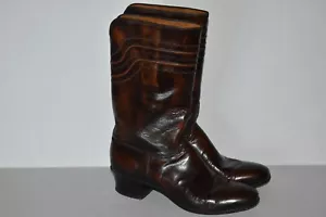Botas Lucchese Mujer Cuero Vintage Talla 9.5B (Funcionan Pequeñas - leer descripción) - Imagen 1 de 8