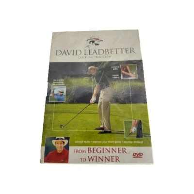 David Leadbetter Golf Instruction: From Beginner to Winner DVD Sealed - Image 1 of 4