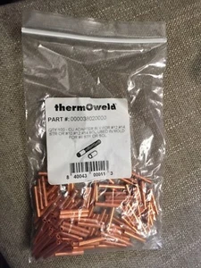QTY 100 - THERMOSCHWEISS Kupfer Adapterhülse für #12, #14 STR oder #10, #12, #14 SOL - Bild 1 von 2