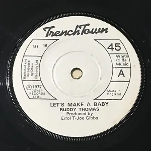 RUDDY THOMAS - LET'S MAKE A BABY  7" VINYL (EX) - Picture 1 of 4