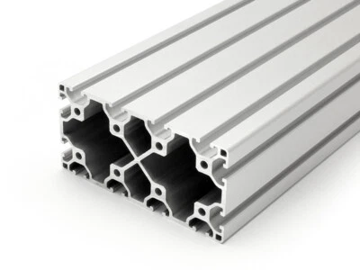 DOLD MECHATRONIK Alu Profilé aluminium 60x120 L type I fente 6 clair argent (78,90€/m,min.1€)