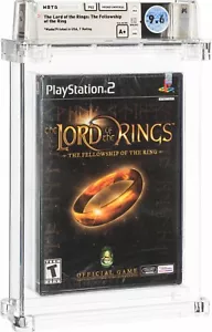 9.6 A+ SEALED PS2 Lord of the Rings Fellowship of The Ring WATA (PlayStation 2) - Picture 1 of 4