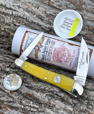 CUCHILLO MEDIO WHITTLER ROSA AMARILLO LISO GEC NORTHFIELD *b 380225 Foto 1 de 4