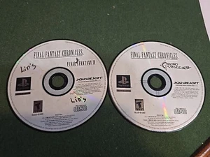 Final Fantasy Chronicles Final Fantasy IV & Chrono Trigger PS1  Discs Only - Picture 1 of 3