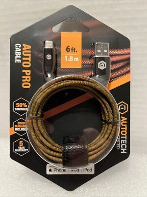 Autotech MZATECHLIGHT6 Autotek Lightning To C Cable iPhone “MFi-Certified” - Image 1 of 2