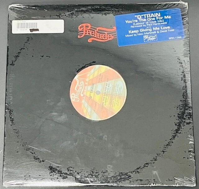 "D" Train You're The One For Me (Remix) / Keep Giving Me Love 12 INCH LP NEW - Image 1 of 1
