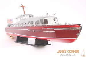 24,4 Zoll Hacker Craft Thunderbird 62 cm - Luxus Performance Bootsmodell - Bild 1 von 22